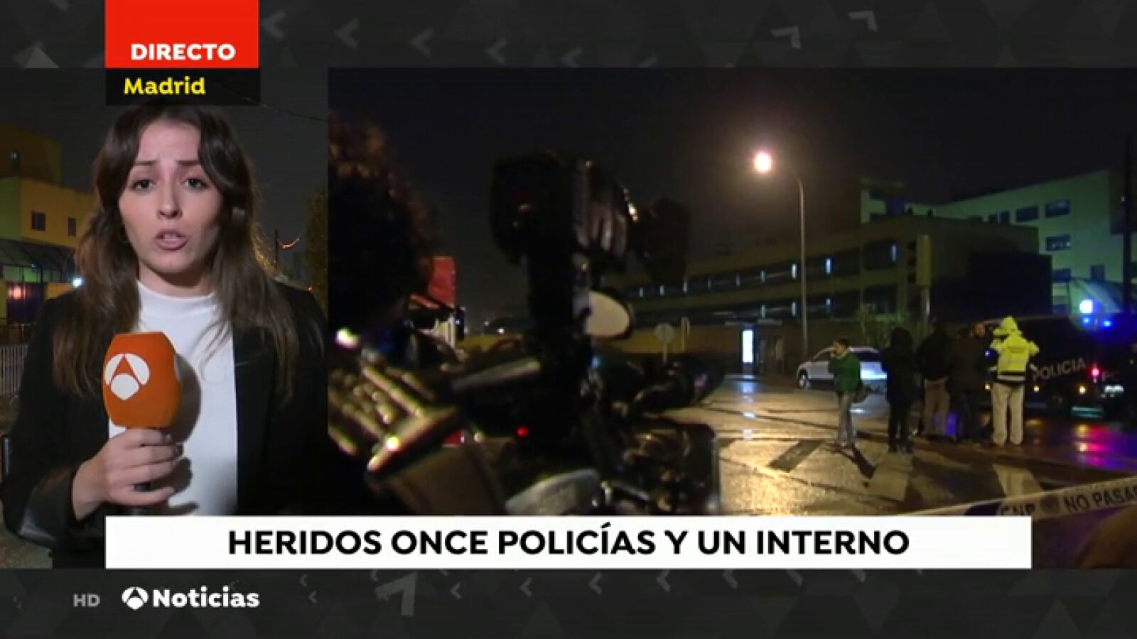 Once policías acaban heridos durante un intento de fuga en el CIE de Aluche