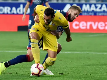 Borja Iglesias, ante Pulido Borja Iglesias, ante Pulido