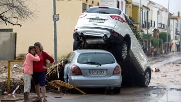 Destrozos en Campillos tras las riadas Destrozos en Campillos tras las riadas