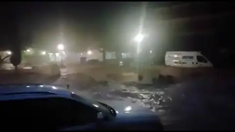 Las fuertes lluvias causan estragos en Campillos, Málaga Las fuertes lluvias causan estragos en Campillos, Málaga