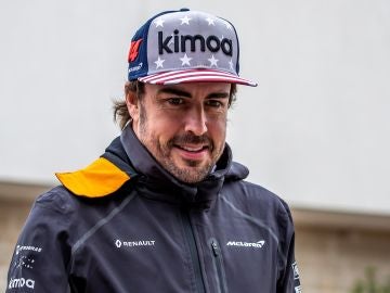 Fernando Alonso, en el GP de Estados Unidos