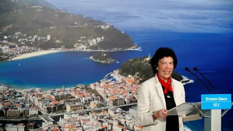 Isabel Celaá, en San Sebastián Isabel Celaá, en San Sebastián