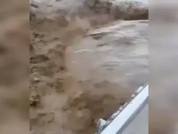 Cortada la autopista A7 a su paso por Estepona por las fuertes lluvias Cortada la autopista A7 a su paso por Estepona por las fuertes lluvias
