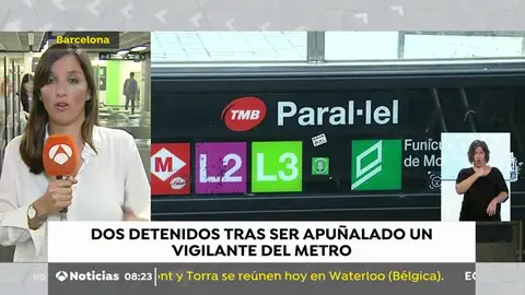 Parada de metro de Barcelona en la que ocurrieron los hechos Parada de metro de Barcelona en la que ocurrieron los hechos