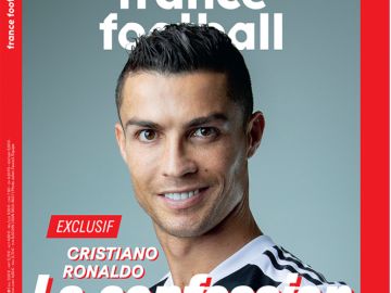 Cristiano Ronaldo, portada de 'France Football'