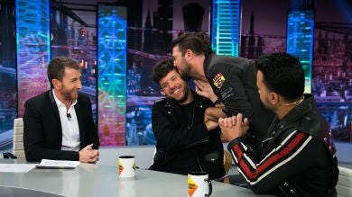 Pablo López y Antonio Orozco hacen las paces en 'El Hormiguero 3.0'