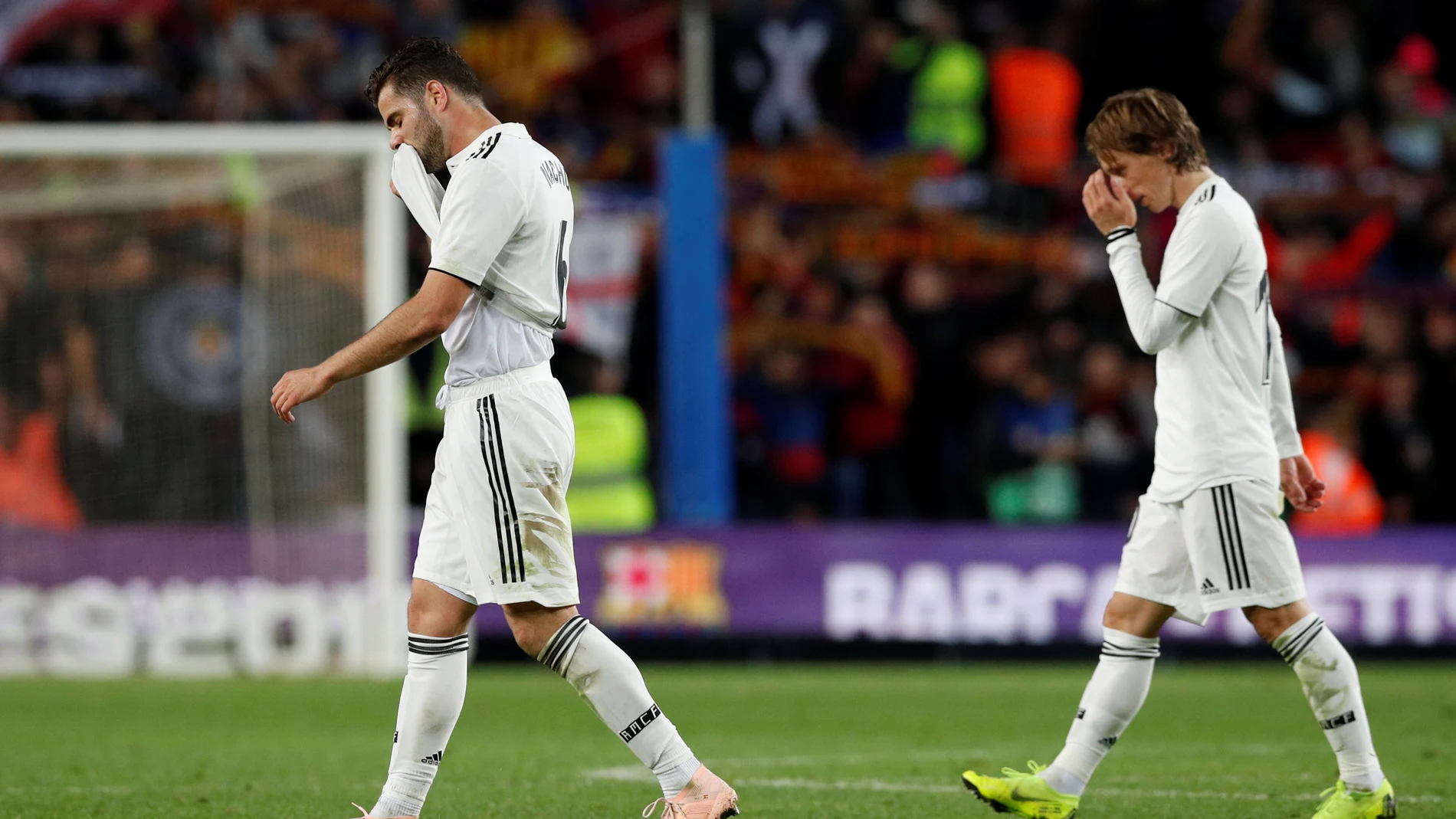 Jugadores del Real Madrid después del Clásico Jugadores del Real Madrid después del Clásico