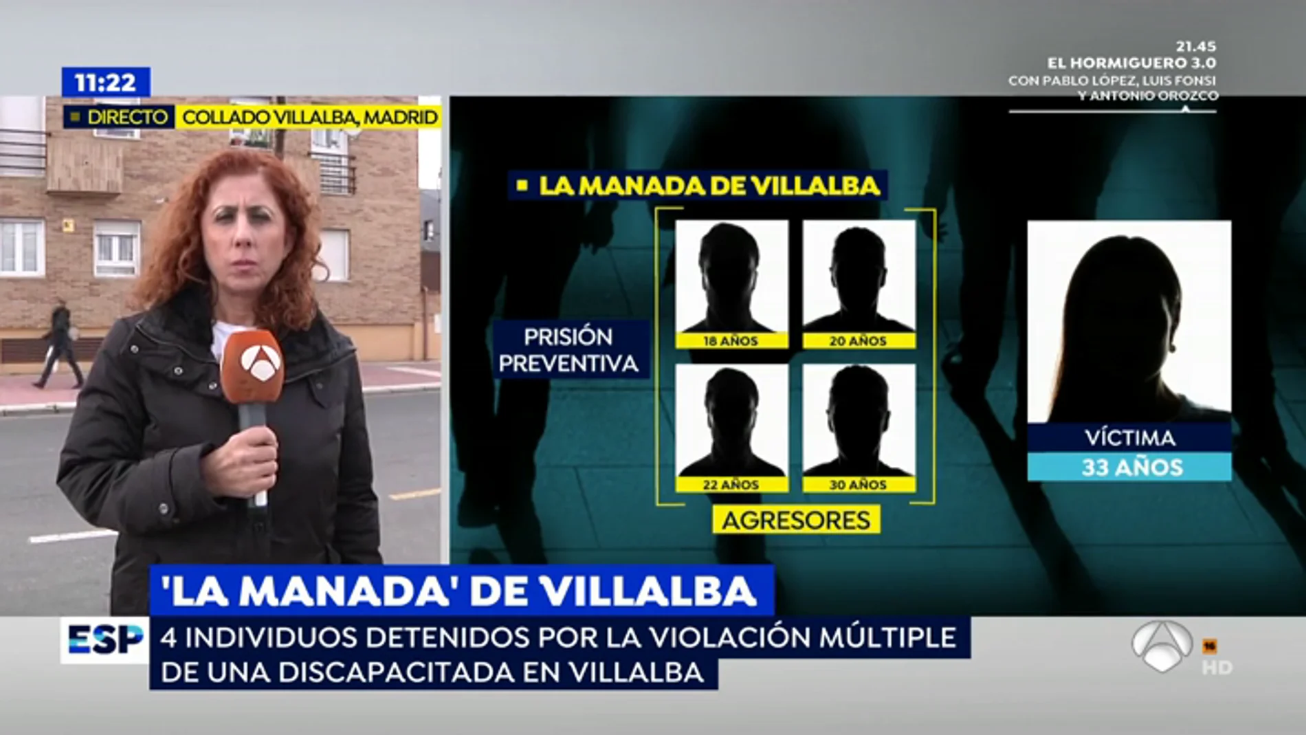 Brutal agresión sexual en Villalba.