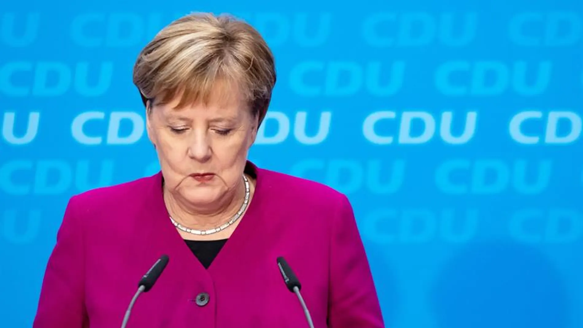 La canciller alemana, Angela Merkel La canciller alemana, Angela Merkel