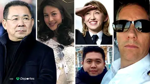 Los nombres detrás de la tragedia del helicóptero del presidente del Leicester: un piloto convertido en héroe, una miss Tailandia... Los nombres detrás de la tragedia del helicóptero del presidente del Leicester: un piloto convertido en héroe, una miss Tailandia...