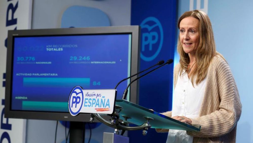 La vicesecretaria de Comunicación del PP, Marta González