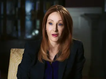 J.K. Rowling en un avance de 'Animales Fantásticos: Los crímenes de Grindelwald' J.K. Rowling en un avance de 'Animales Fantásticos: Los crímenes de Grindelwald'