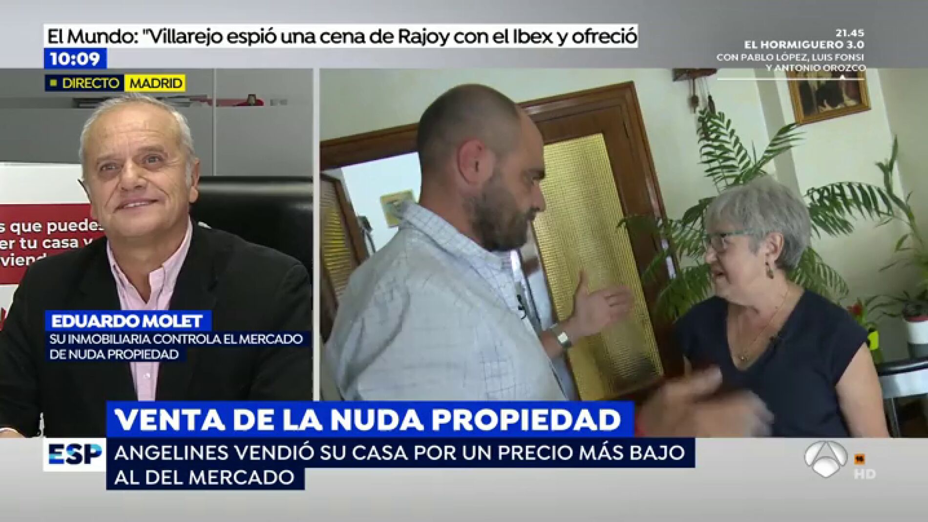 El negocio de venta de la nuda propiedad.