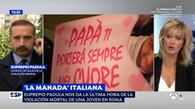 Susanna Griso estalla con el crimen de la joven italiana que violaron hasta la muerte: 