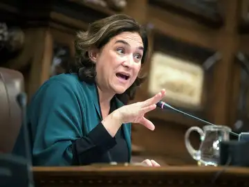 La alcaldesa de Barcelona, Ada Colau La alcaldesa de Barcelona, Ada Colau