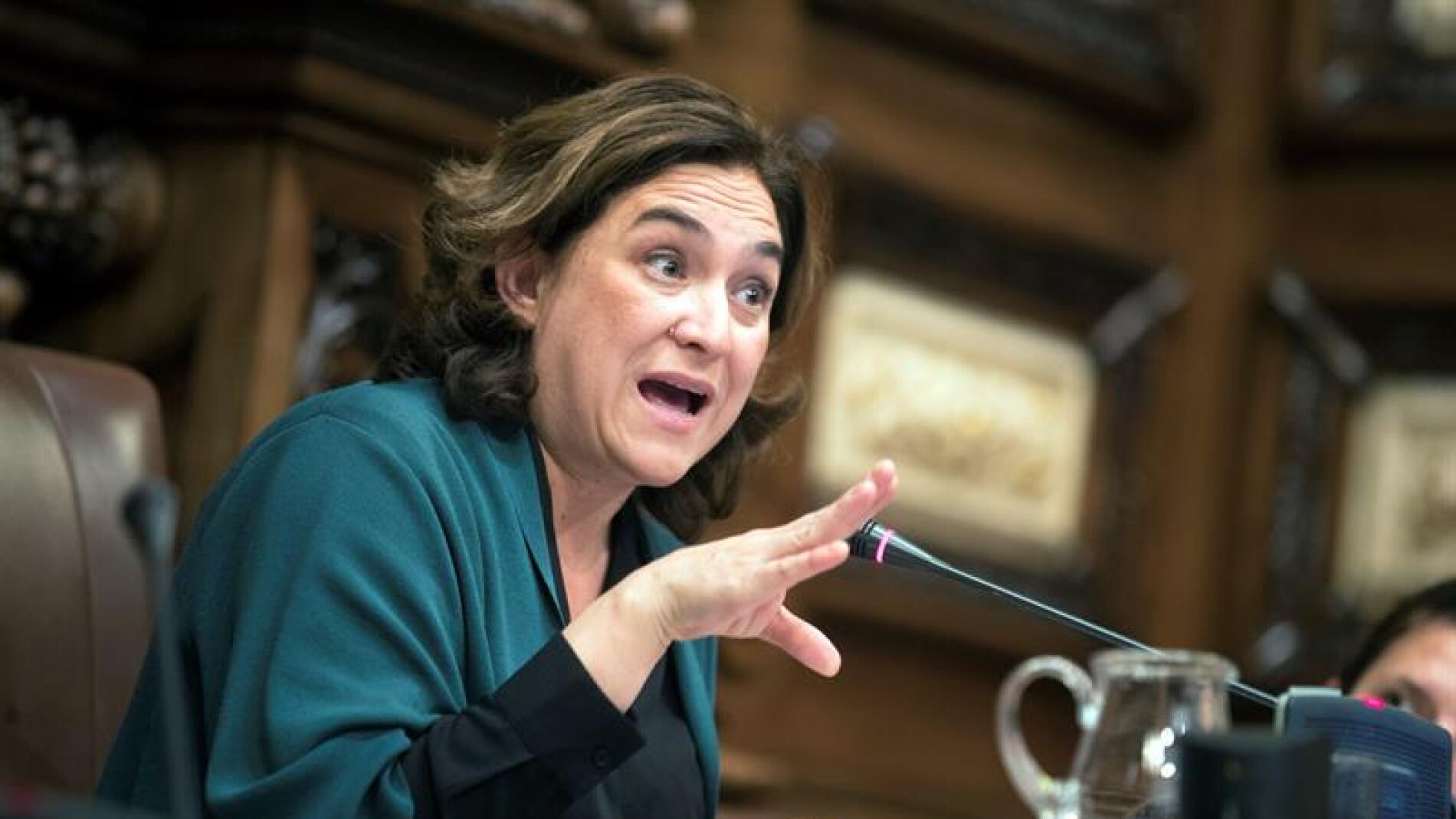 La alcaldesa de Barcelona, Ada Colau