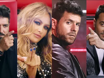 Los coaches de 'La Voz' Los coaches de 'La Voz'