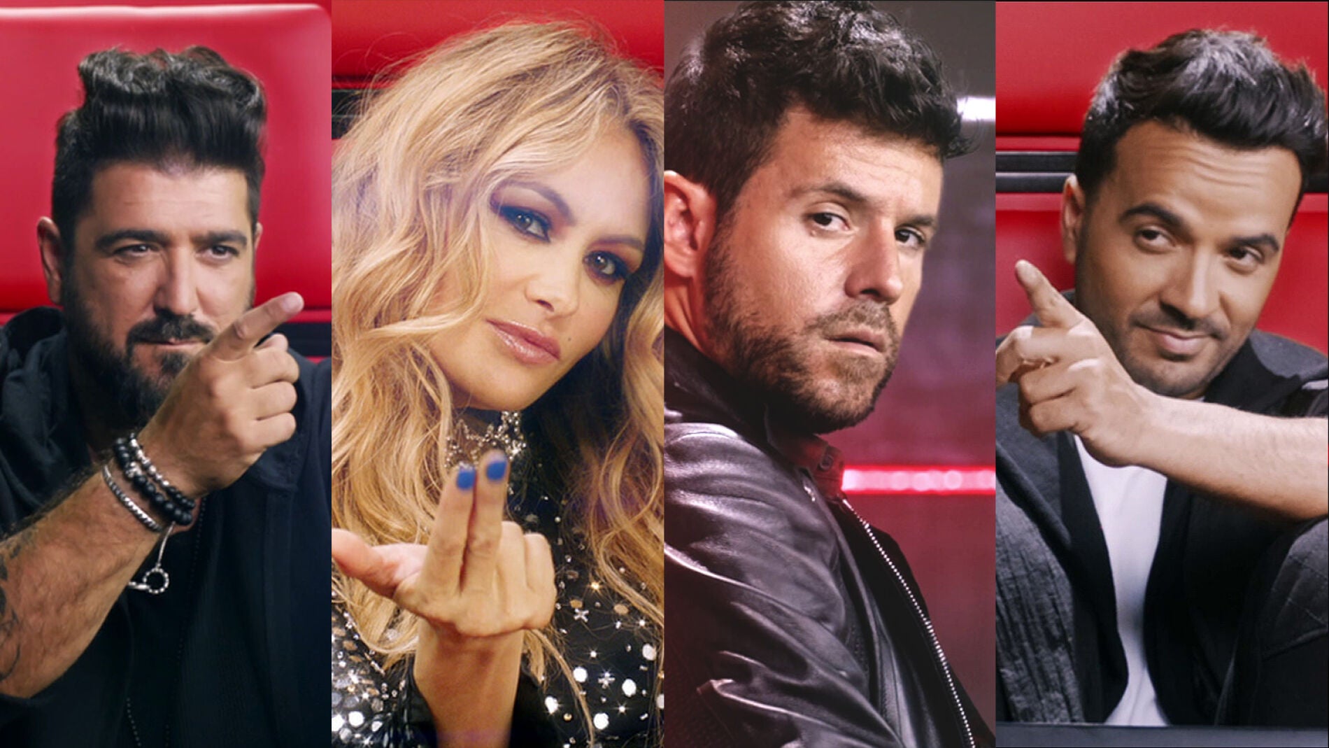 Los coaches de 'La Voz'