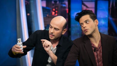 Jandro une su pasión con su ídolo en la visita de Rami Malek a 'El Hormiguero 3.0'