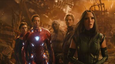Un fan de Marvel recrea las muertes de 'Vengadores: Infinity War' en su jardín por Halloween