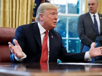 El presidente de EEUU, Donald Trump El presidente de EEUU, Donald Trump