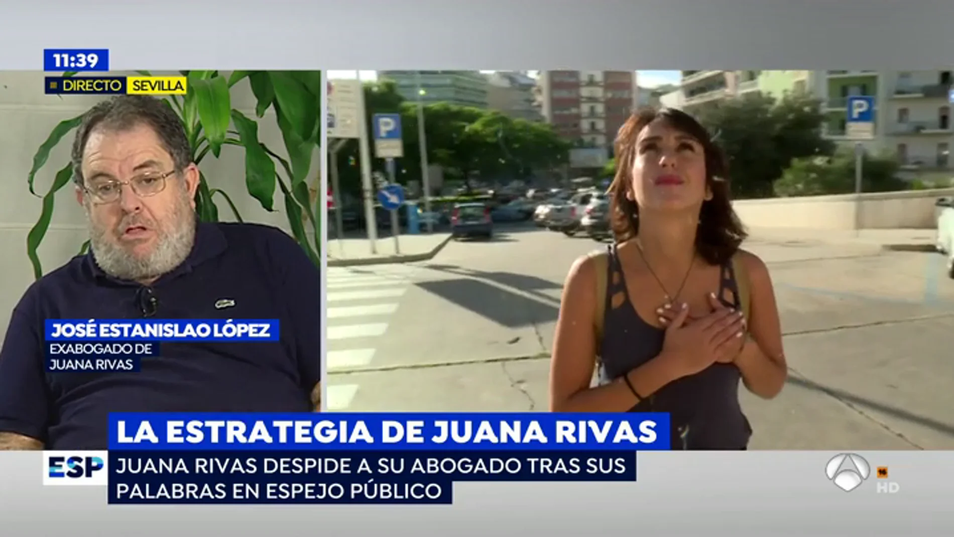 Juana Rivas despide a su abogado tras sus declaraciones en 'Espejo Público': "La confianza se rompió cuando le aconsejé entregar a los niños"