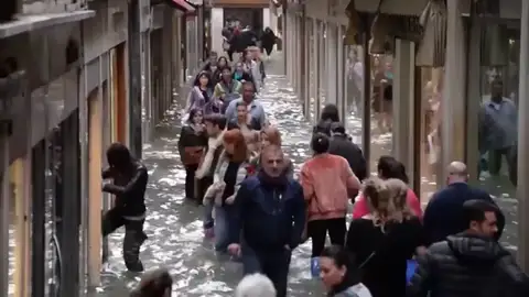 Venecia, inundada: las lluvias torrenciales dejan al menos 11 muertos en Italia Venecia, inundada: las lluvias torrenciales dejan al menos 11 muertos en Italia