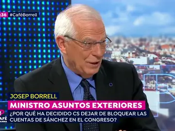 Josep Borrell en 'un café con Susanna' Josep Borrell en 'un café con Susanna'