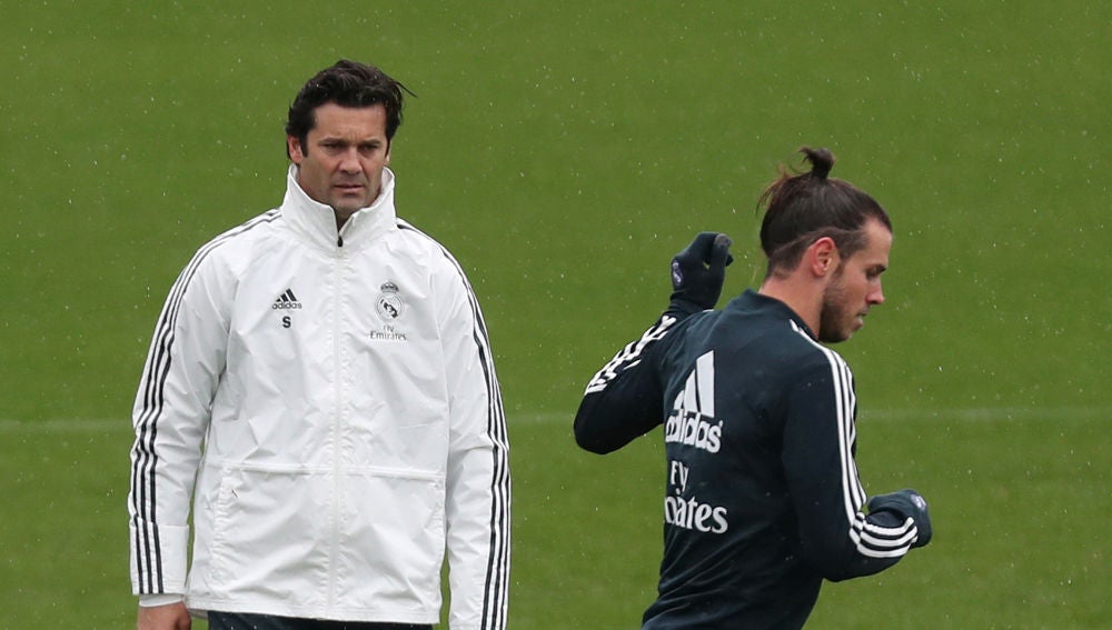 Solari dirige su primer entrenamiento al frente del Real Madrid