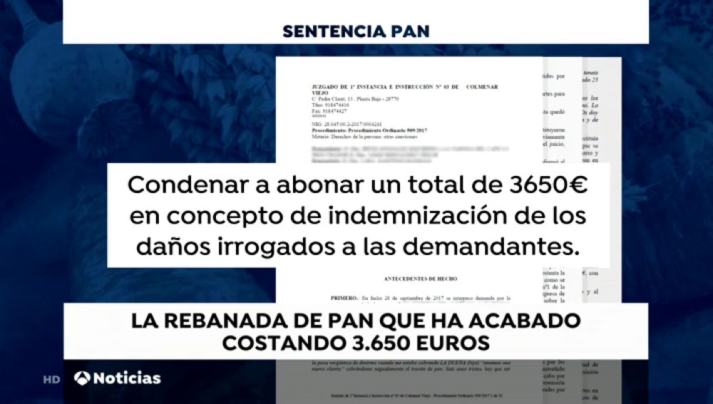 Condenan a pagar 3.650 euros a una mujer que llamó "muerta de hambre" a la dueña de un bar por cobrarle por una rebanada de pan para su bebé