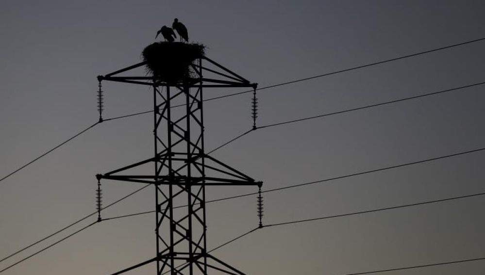 Imagen e archivo de una torre de un tendido eléctrico
