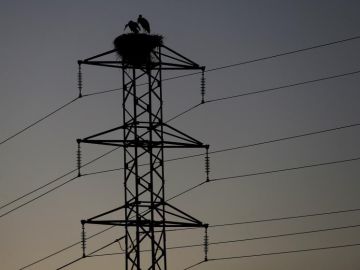 Imagen e archivo de una torre de un tendido eléctrico