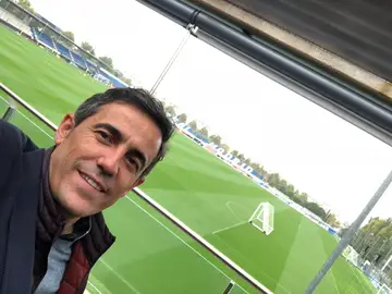 Antolín Gonzalo, ayudante de Lopetegui durante su etapa en el Madrid Antolín Gonzalo, ayudante de Lopetegui durante su etapa en el Madrid