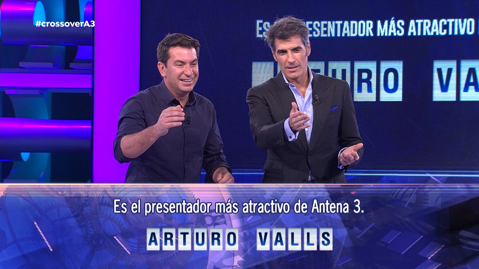 Arturo Valls pone a prueba a Jorge Fernández antes de dejar el programa en sus manos