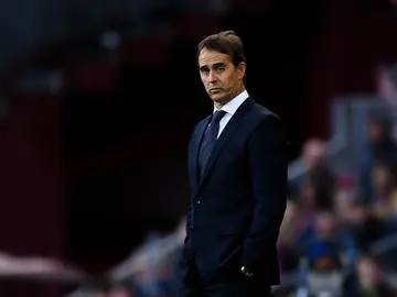 Julen Lopetegui, durante un partido Julen Lopetegui, durante un partido