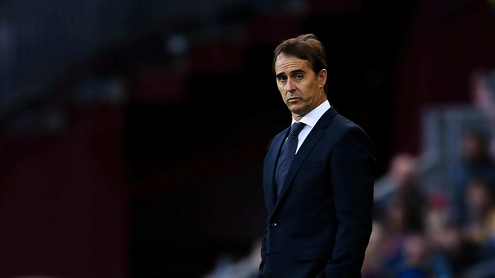 Julen Lopetegui, durante un partido Julen Lopetegui, durante un partido