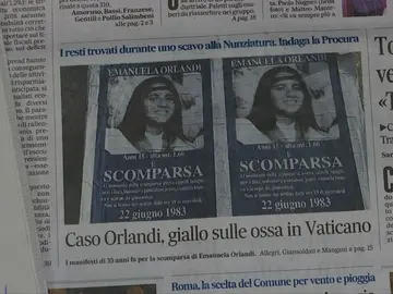 Los restos óseos hallados en el Vaticano podrían ser de Emanuela Orlandi, la joven desaparecida desde 1983 Los restos óseos hallados en el Vaticano podrían ser de Emanuela Orlandi, la joven desaparecida desde 1983