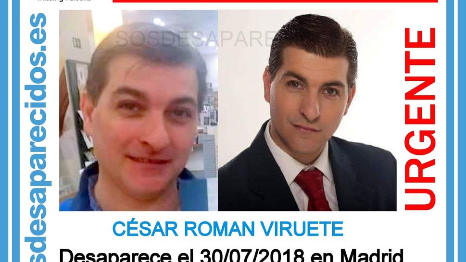 Se intensifica la búsqueda internacional del 'Rey del Cachopo' tras identificarse el cadáver de su novia