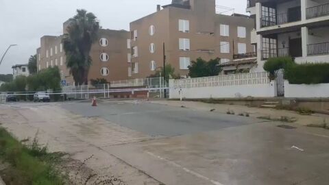 La localidad de Vendrell en Catalu&ntilde;a se ve fuertemente afectada por el temporal 