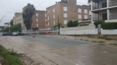 Las lluvias provocan una gran riada en la localidad tarraconense de Vendrell