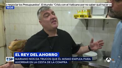 Los trucos para ahorrar de Mariano 'el rey del ahorro': paga menos de gas, luz o alimentacion que el año pasado