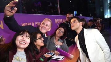 Rami Malek en la premiere de 'Bohemian Rapsody'
