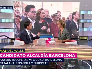 Manuel Valls en Espejo Público Manuel Valls en Espejo Público