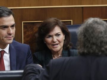 Carmen Calvo en el Congreso