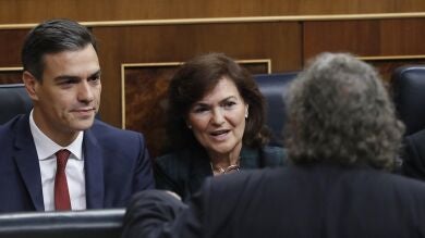 Carmen Calvo no se siente 