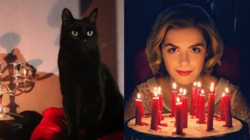 Salem y Sabrina en 'Las escalofriantes aventuras de Sabrina'