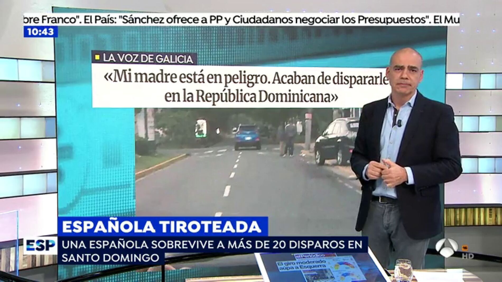 Una espa&ntilde;ola, victima de sicarios en Santo Domingo.