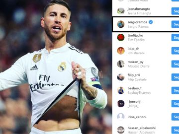 El 'like' de Ramos a una publicación criticando a sus compañeros