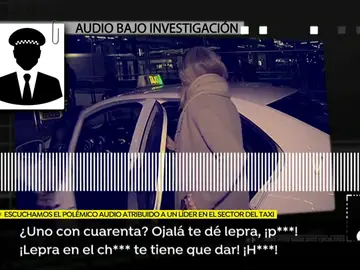 Se difunde un polémico audio que los taxistas vinculan a los VTC: "El problema es que su mardio no le cruja el cuello, ¡ojalá venga el Islam y las maten!" Se difunde un polémico audio que los taxistas vinculan a los VTC: "El problema es que su mardio no le cruja el cuello, ¡ojalá venga el Islam y las maten!"
