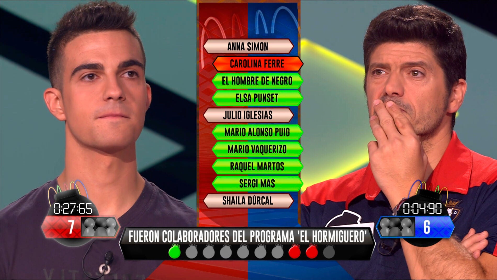 Los colaboradores de 'El Hormiguero 3.0', protagonistas de la bomba estrat&eacute;gica de '&iexcl;Boom!'